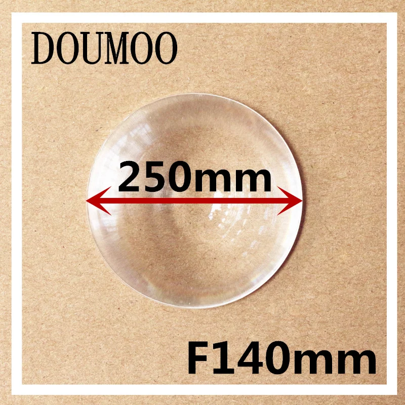 

5 pcs Fresnel Lens Diameter 250 mm Focal length 140mm Fresnel Lens used Plane enlarge High light condenser Solar concentrator