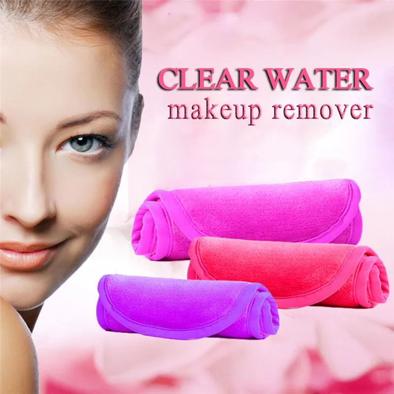 

40*17cm Microfiber Makeup Remover Reusable Makeup Towel Remover Wipes No Need Cleansing Oil Beauty Face Wash Tools