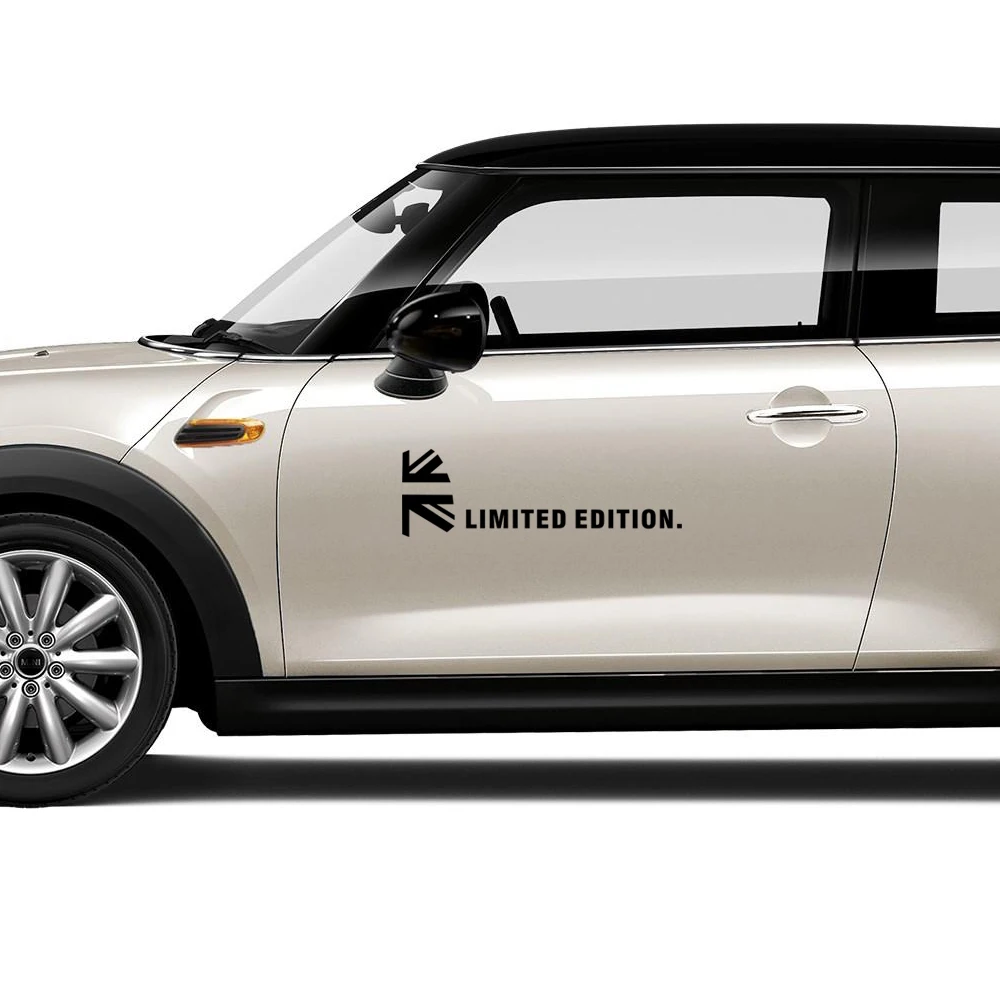 Декоративные наклейки на дверь и боковое тело Union Jack наклейка для Mini Cooper One JCW
