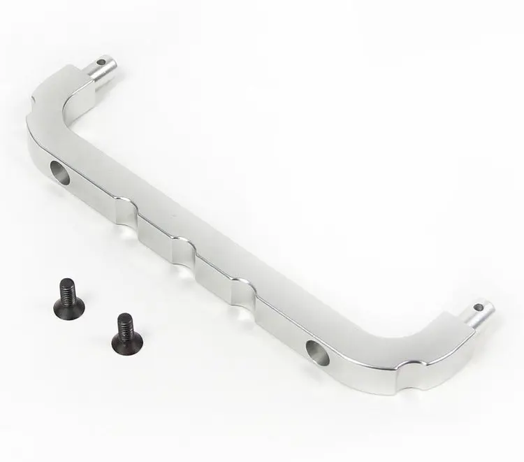 

baja 5b alloy front body roll cage brace bracket sliver color 95200 for HPI KM Rovan