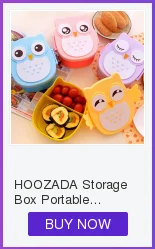 HOOZADA складная коробка для завтрака Портативный Силиконовый Microwavable герметичные фрукты овощи мясо рис закуска складной контейнер для ланча