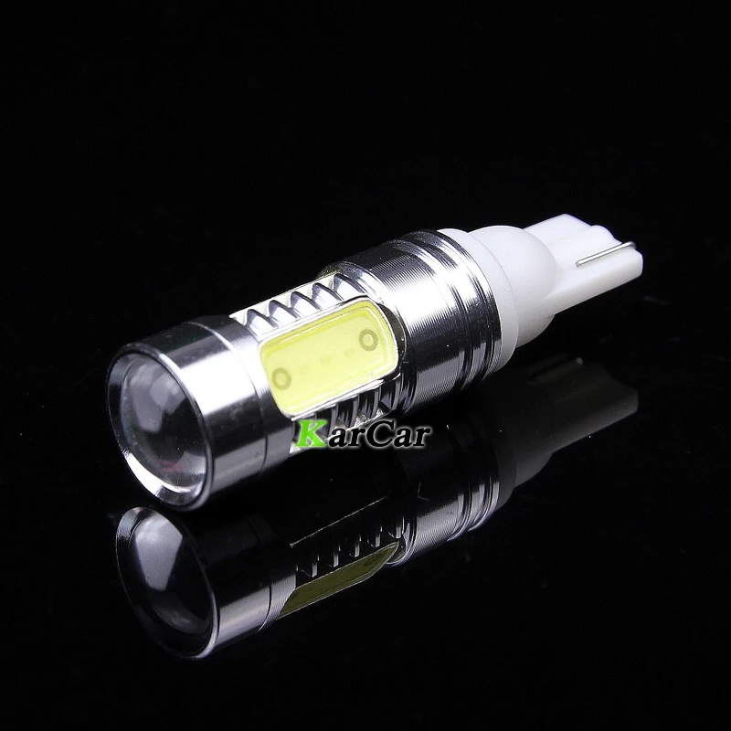 11W T10 194 168 CREE Chip R5 + COB Светодиодный светильник с объективом 12V W5W автомобильный