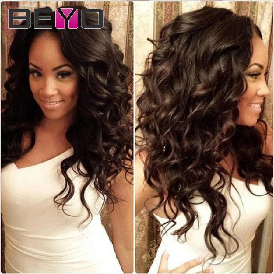 8A Malaysian Virgin Hair Natural Wave 4 Bundles Top Curly Mink Human Weave |