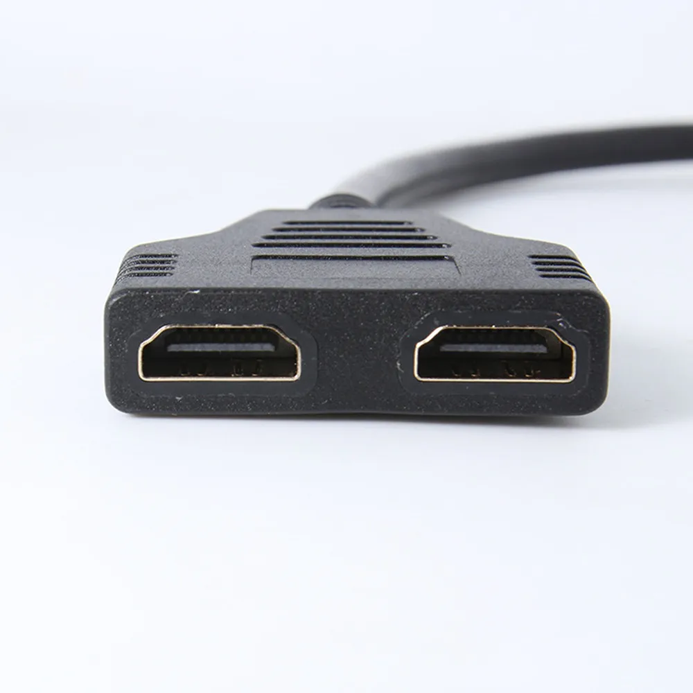 Разветвитель переходник HDMI 2 с двумя портами 1080P v1.4|Кабели HDMI| |