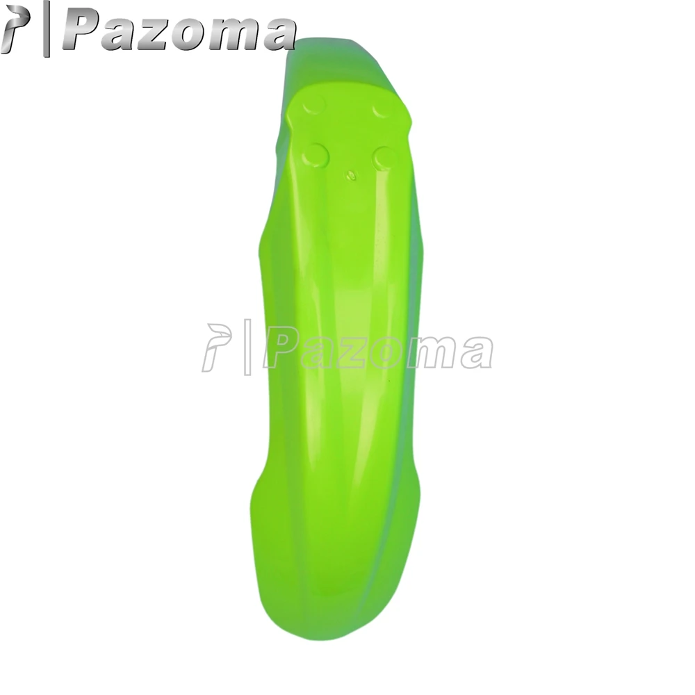 PAZOMA зеленый мотоцикл супермото универсальный брызговик для Kawasaki KX125 KX250 KX500 KDX200