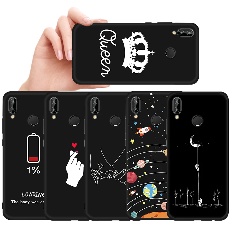 Силиконовые чехлы из ТПУ для Huawei P30 P20 Pro P10 Lite P Smart 2019 мягкая задняя крышка Nova 4 3 3i Plus