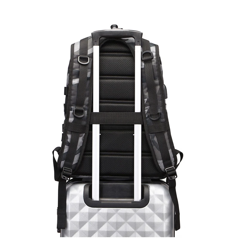Модные Повседневное студент Компьютерная сумка дорожная камуфляжные Рюкзаки Multi