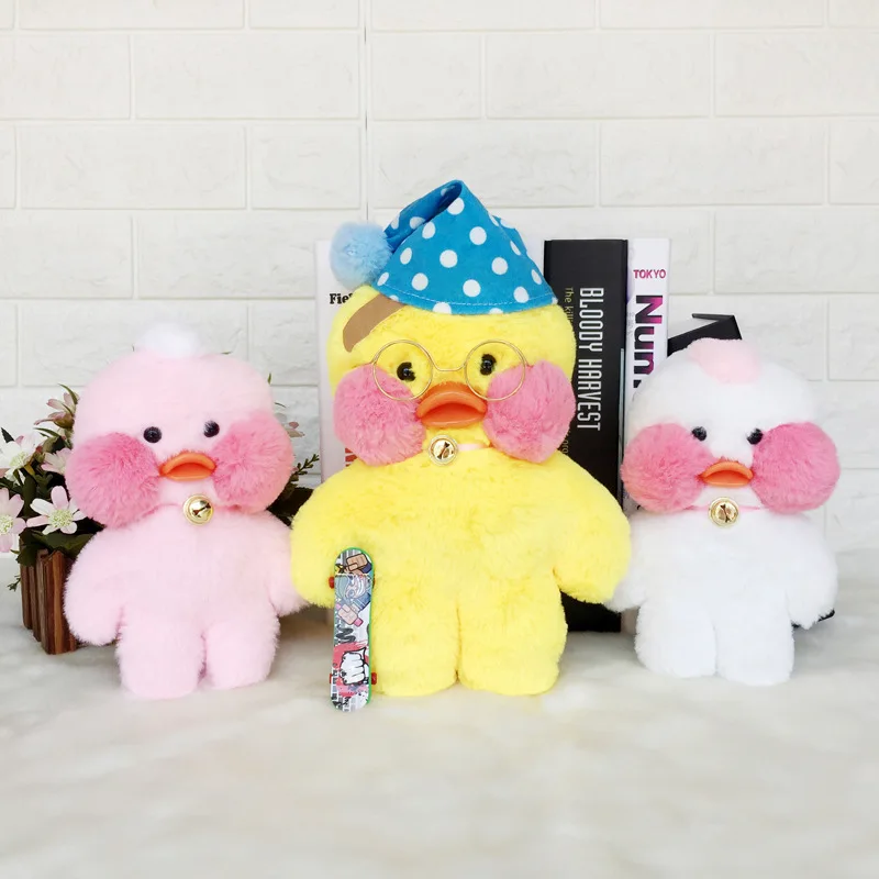 Yellow Duck Plush Toy Kawaii Creative Gifts Stuffed Animals Doll Girls Display Office Decoration | Игрушки и хобби