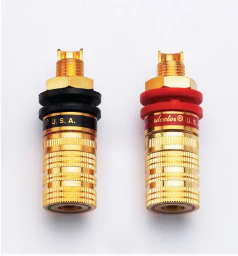 1 пара high end CMC 838 S Усилитель мощности позолоченные рога терминалы RCA|power amplifier|amplifier