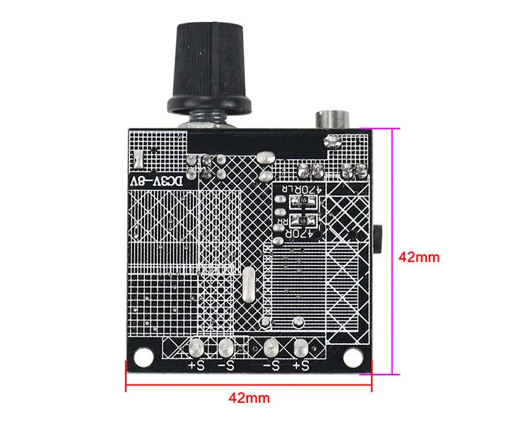 Усилитель мощности Micro USB 6 Вт + стерео аудиоплата класса D AMP с усилителем для