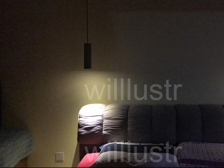 Willlustr цементный подвесной светильник светодиодный минималистичный дизайн для