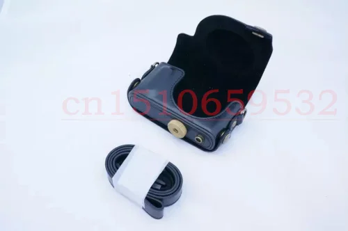 Новый чехол для камеры из искусственной кожи с плечевым ремнем Canon S100 S110 S120|camera case