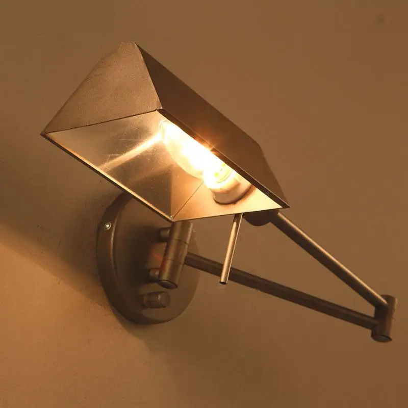 Бар Ретро складной стена света Американский Крытый промышленного освещения E14