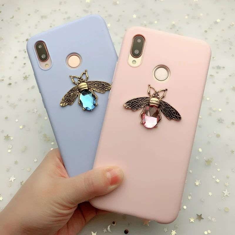 Мягкий ТПУ чехол для телефона 3D Bee Xiaomi 9 8 A1 A2 lite 5X 6X Mix2s F1 Redmi 7 pro S2 4A 4X 5A 5Plus 6A 6Pro Note 5 6