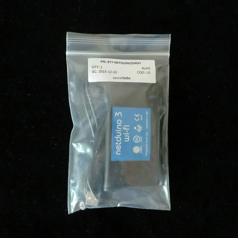 1 pcs x Netduino3 WiFi ARM Netduino 3 Wi-Fi Data Bus Width 32 bit MCU STM32F427VI | Электронные компоненты и