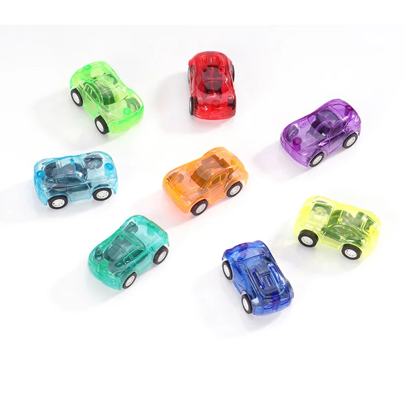 

5PCS Baby Toys Candy Colors Cute Plastic Pull Back Cars for Child Wheels Mini Car Model Funny Kids Toys for Boys 5CM