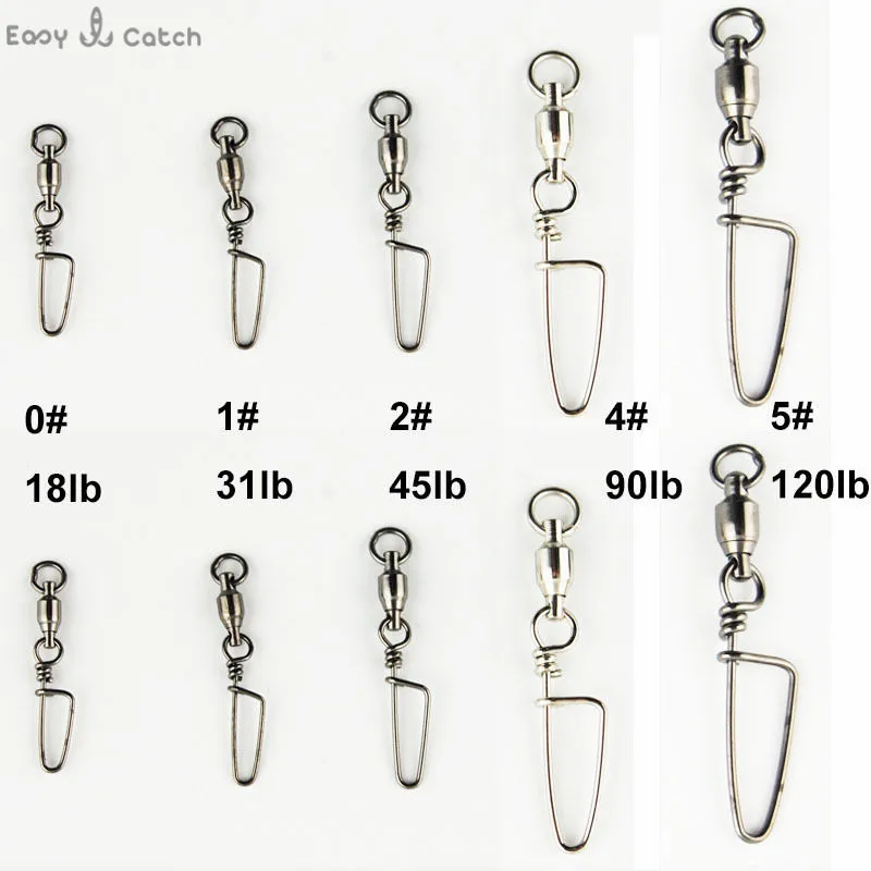 Шарикоподшипники для рыбалки 75 шт. вертлюг с оснастка шарнирный Набор морской