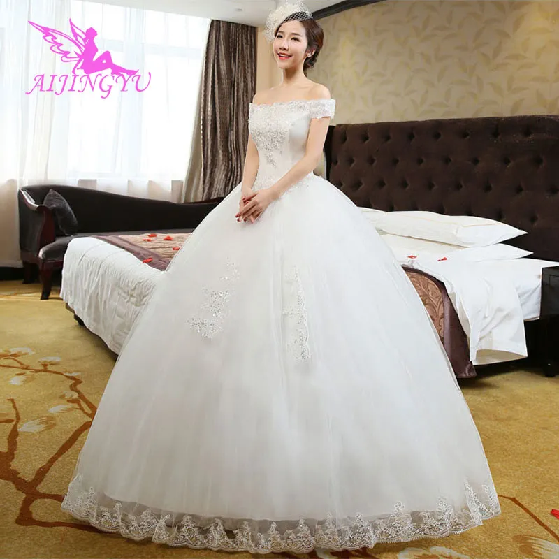 AIJINGYU платья платье модель 2021 WU123|Свадебные платья| |