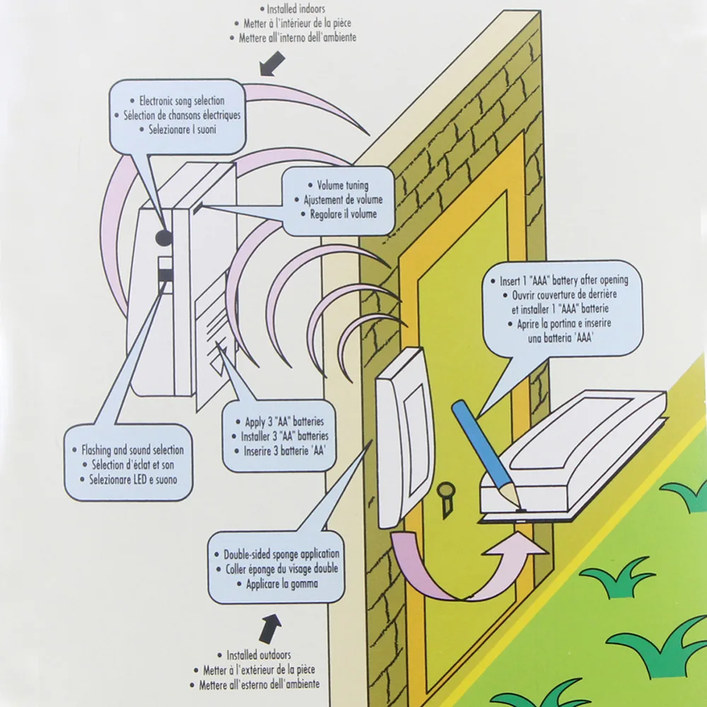 2 передатчика и приемника цветная сменная вспышка 16 песен 3 режима музыкальный