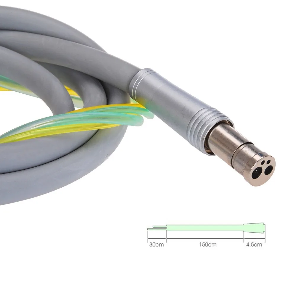 Высокое качество 5 pcsx силиконовые зубная турбина наконечника шланг трубки разъем