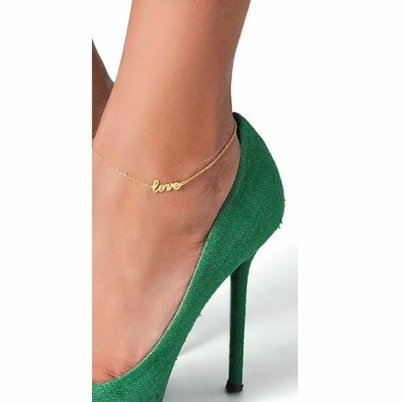Лидер продаж 2018 Модный женский браслет на лодыжку ногу цепочка для ног сандалии
