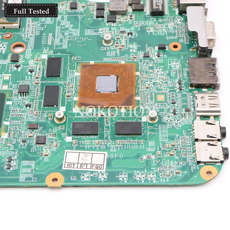 NOKOTION dbl6dmb8f0 A000076400 материнская плата для ноутбука toshiba Satellite L655 HD5650 HM55 DDR3 |