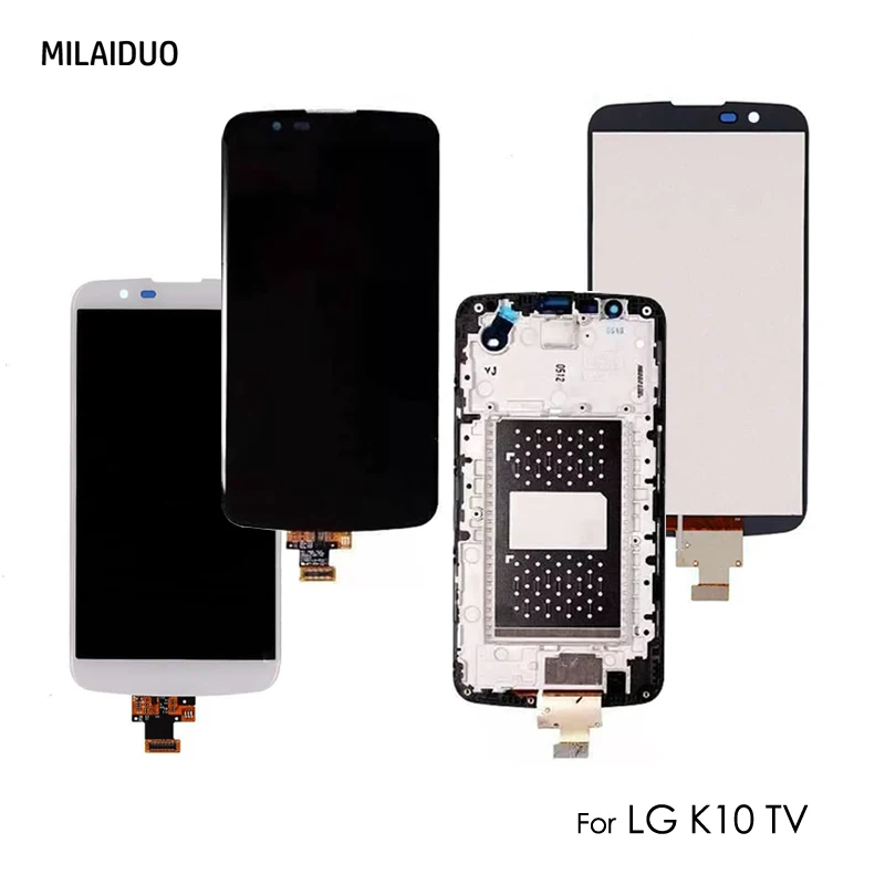 ЖК дисплей для LG K10 tv K430 K410 сенсорный экран дигитайзер полная сборка Замена с