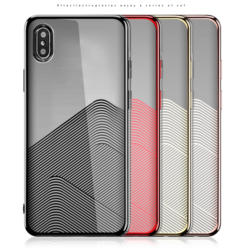 SULADA Прозрачный чехол для iPhone XR 6 1 &quotМягкие TPU кремния покрытие Задняя крышка Xs Max х
