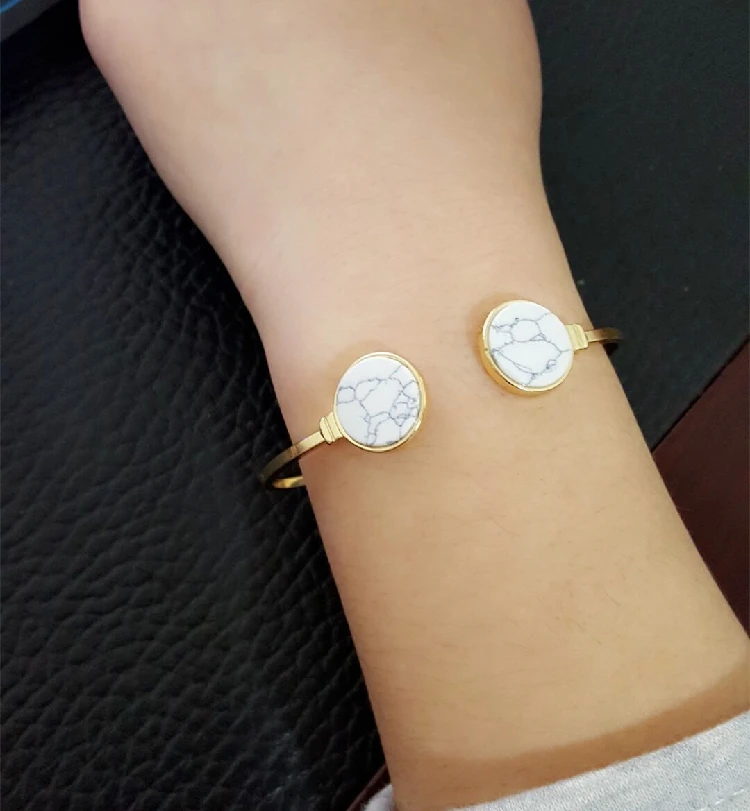 Онлайн-шоппинг индийские ювелирные изделия круглые черные белые камни открытые