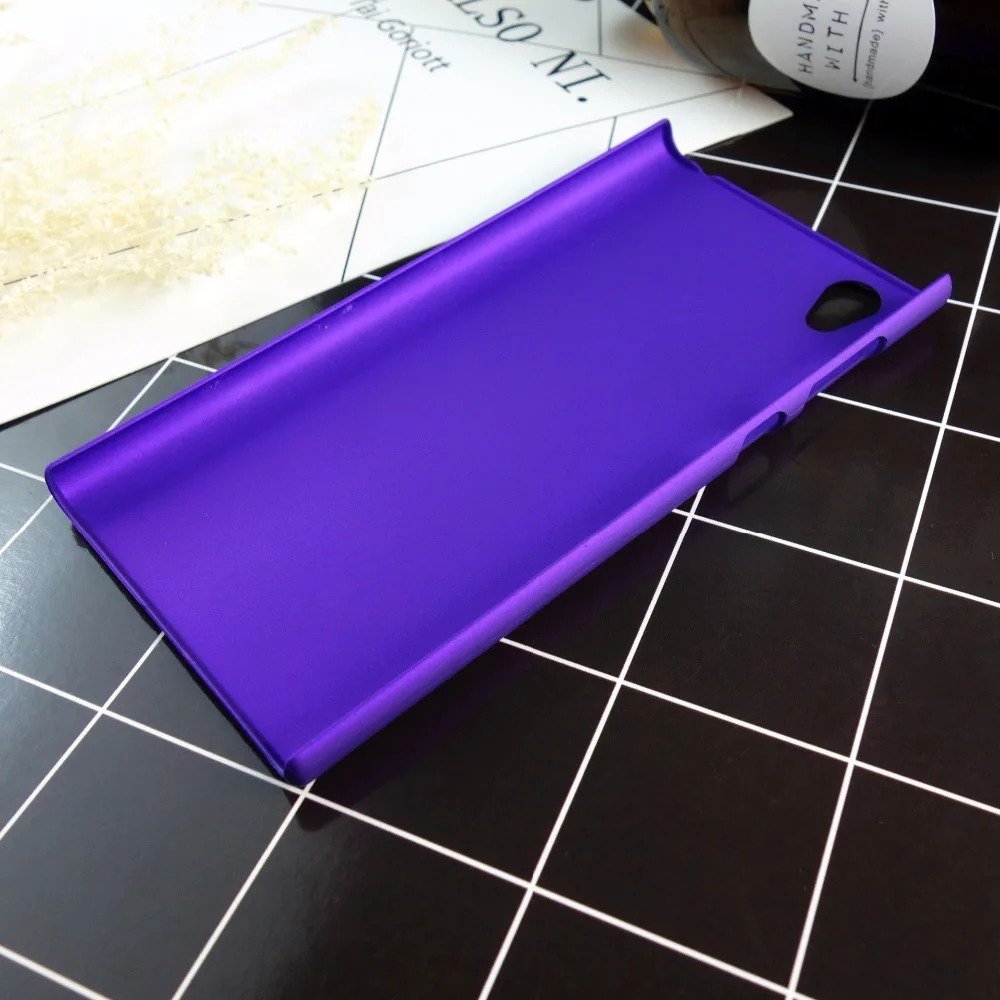 Полная защита для sony Xperia L1 чехол+ стекло тонкий жесткий матовый чехол для телефона для sony Xperia L1 чехол для sony L1 чехол G3311 G3312