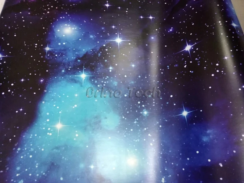 ORINO Stickerbomb Galaxy Глянцевая Обертка пленка Sky Starry Виниловая для мотоцикла автомобиля
