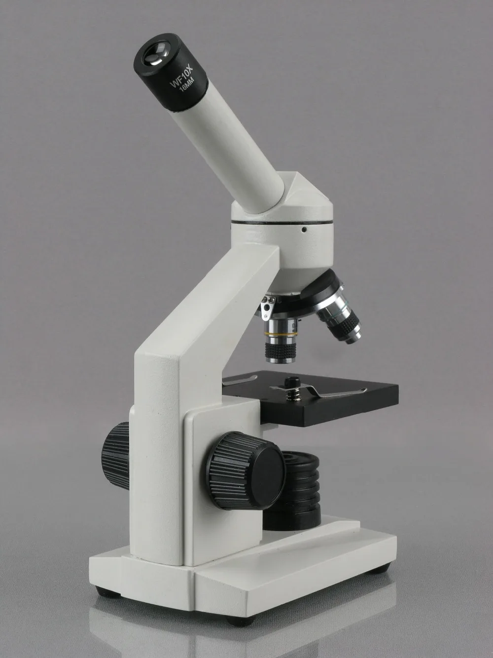 AmScope 40X-1000X биологический составной Микроскоп с подготовленными и пустыми