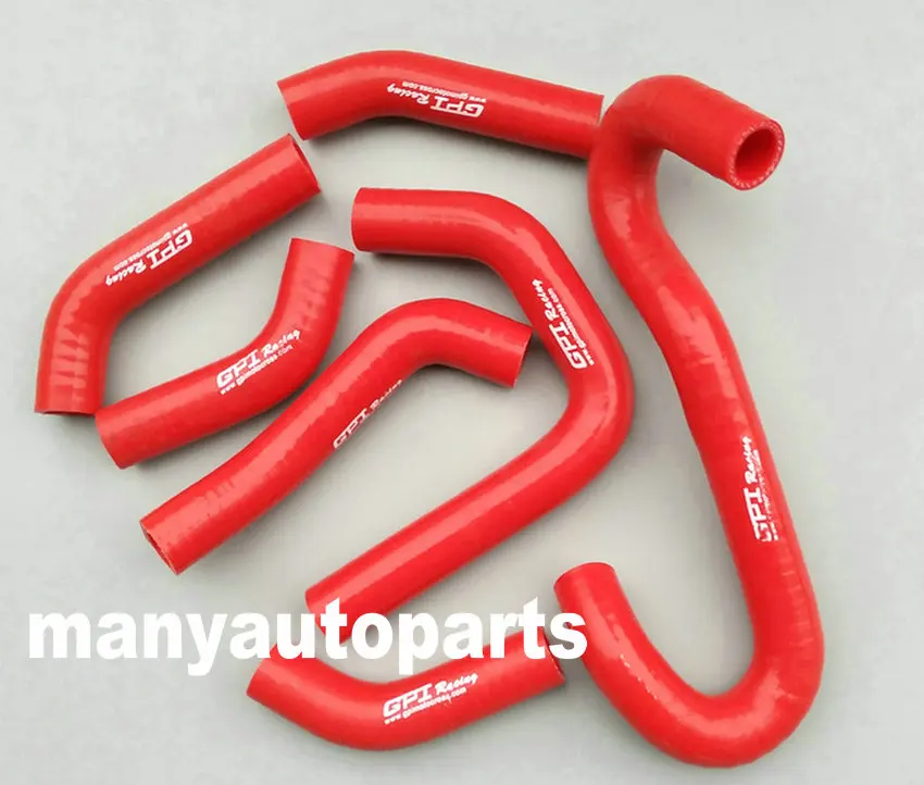 Черный силиконовый шланг для Φ WR400/XC400/CR430/WR430/XC430 1984-1988 85 86 87 88 | Автомобили и