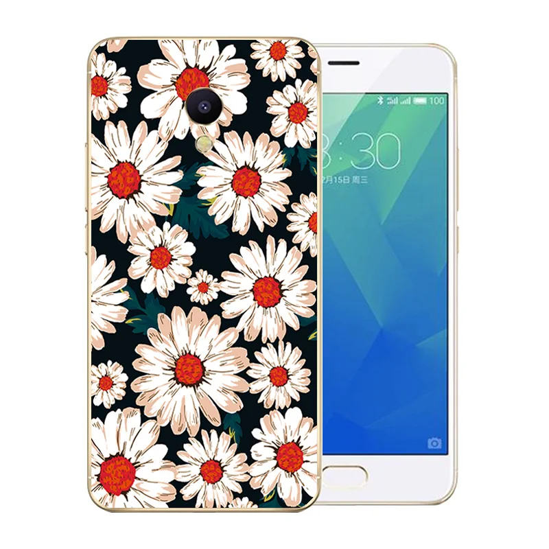 2018 Модный чехол для Meizu M5S Mini силиконовый Meilan m5s 5 2 &quotРоскошный Черный матовый