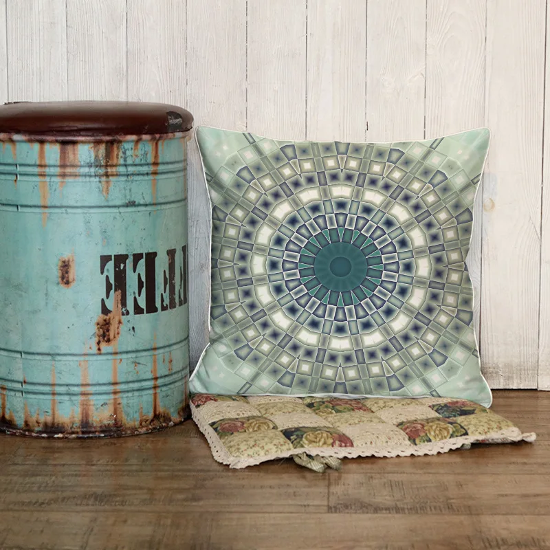 Весна 2018 в тайском стиле богемный мандала зеленый Современный домашний декор