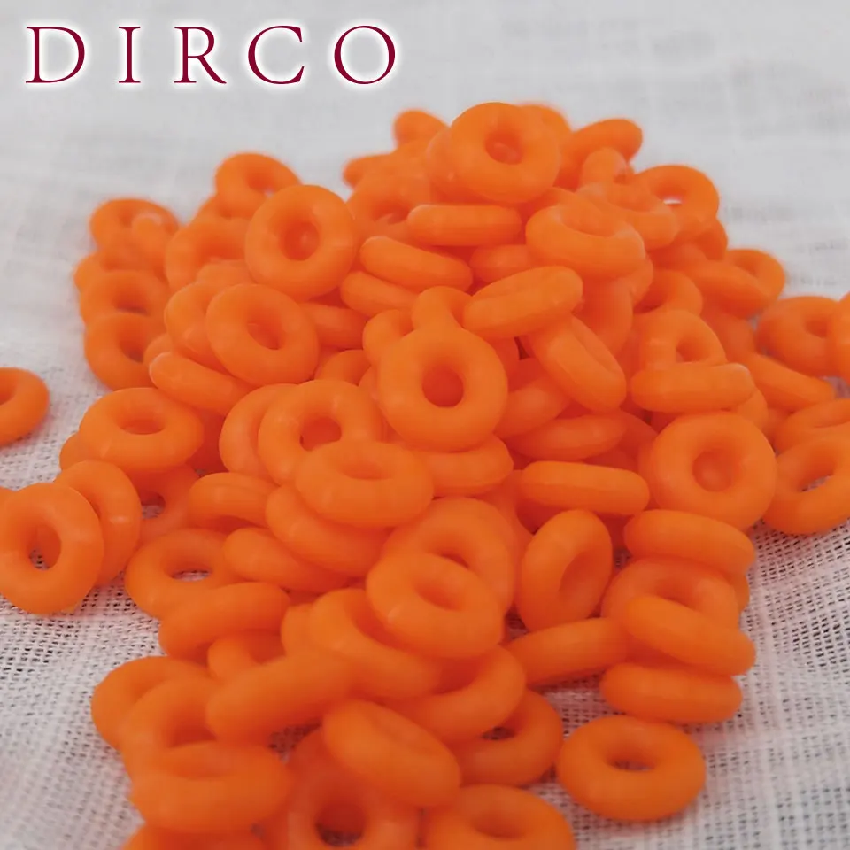 Orange 100RC О 100 шт./упак. adujsting резиновая прокладка блок кольца Бисер застежка для изготовления ювелирных изделий брелоки для браслетов и ожерелий выводы - Цвет: Orange 100RC