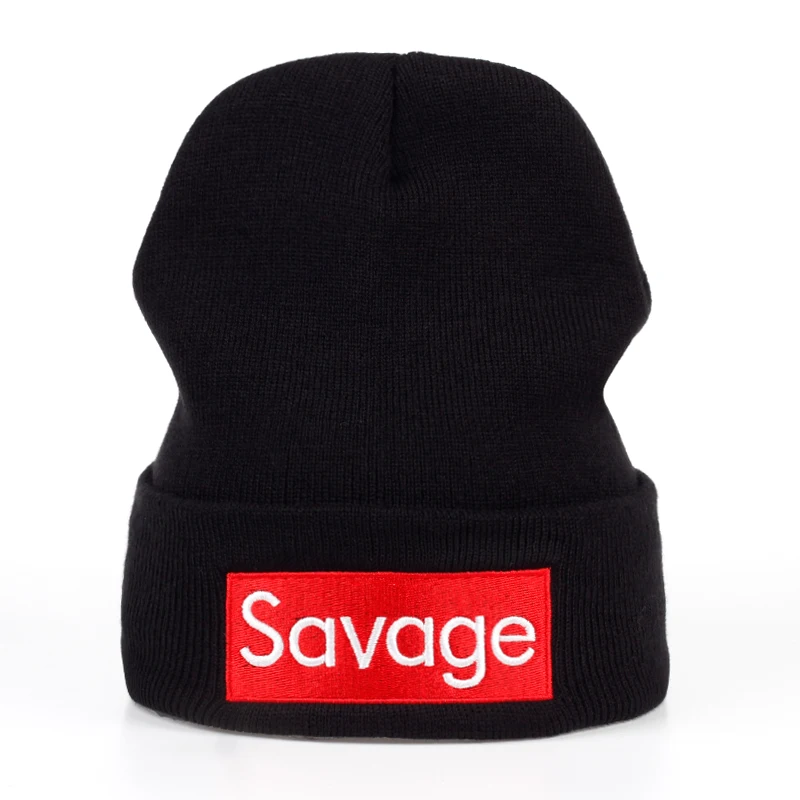 Шапки бини Savage зимние лыжные шапочки для женщин и мужчин вязаные фирменные шапки