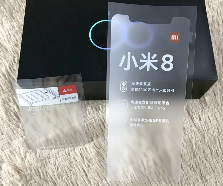 10 шт./лот, Заводская Защитная пленка для переднего экрана для Xiaomi Redmi 6 6A pro mi8 8 SE, Новая пленка для ремонта телефона