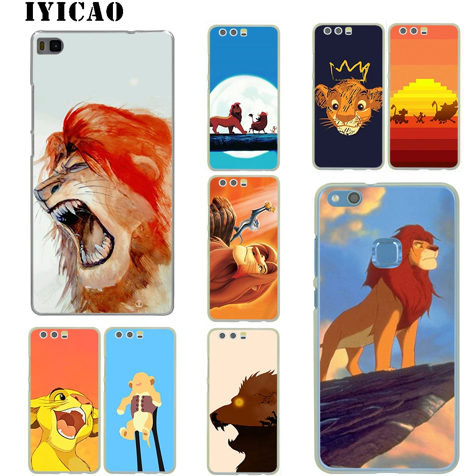 Iyicao Король Лев футляр для huawei P30 P20 P9 P10 плюс P8 Lite Pro P Smart 2019 Nova 2i 3i 4|Чехлы-накладки| |