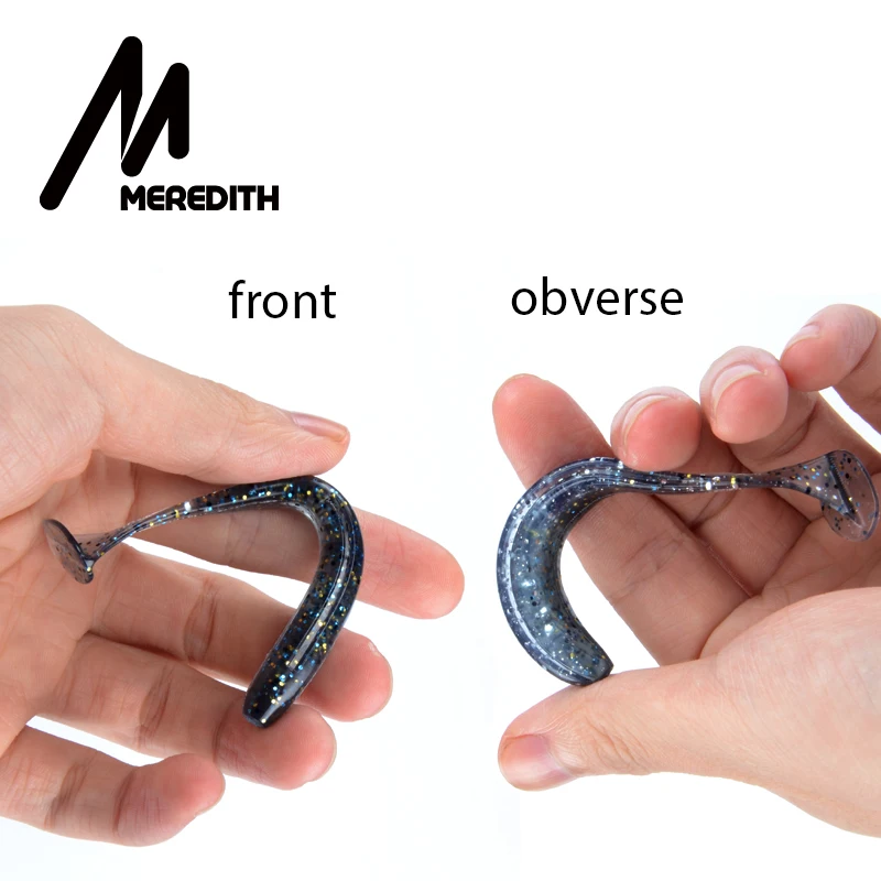 Мягкие приманки Meredith Easy Shiner, 5 см, 0,88 г, 20 шт./лот, плавающие приманки, искусственная Мягкая приманка для рыбы, воблеры, двойные цветные приманки для ловли карпа
