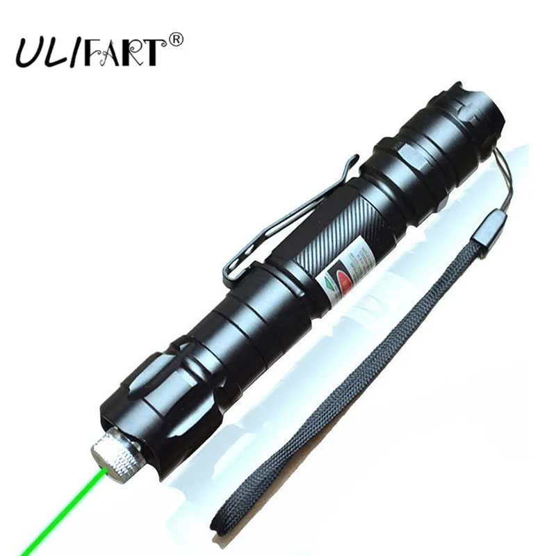 

ULIFART Laser Green Light Lasers Pointer Best Military Powerful Clip Twinkling Star Lazer Flashlight Using Rechargeable Battery