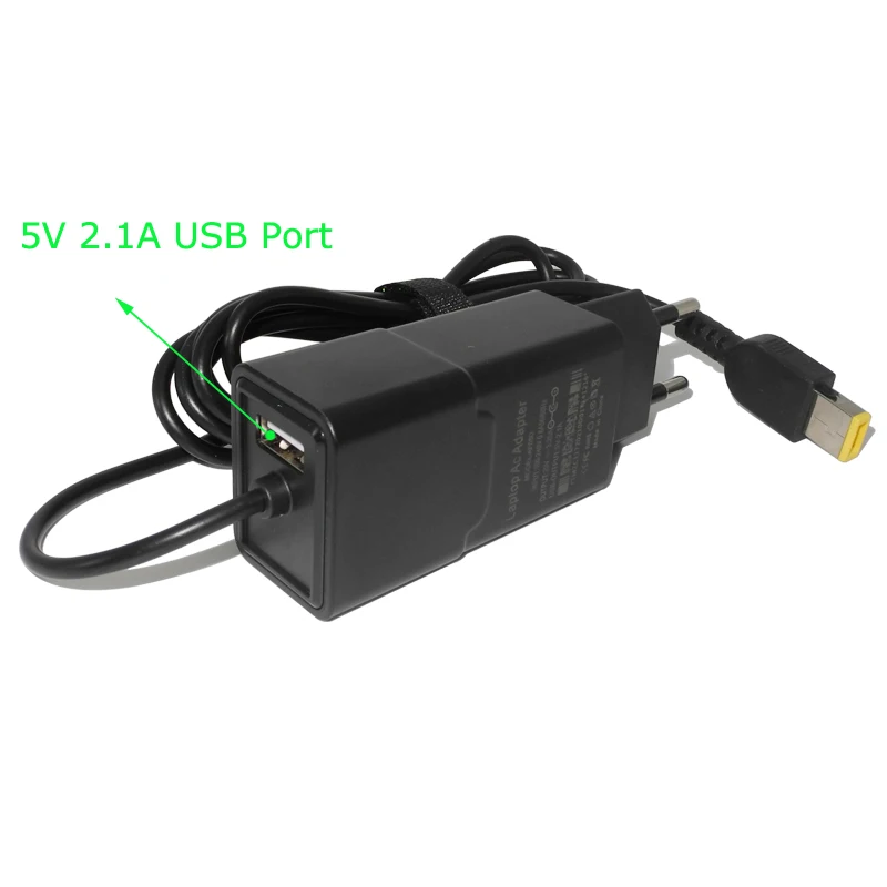 2 в 1 Портативное зарядное usb устройство для lenovo IdeaPad Yoga 11 11s 13 Pro13 Flex 15 15D 14 10 G40 G50 S21 U430