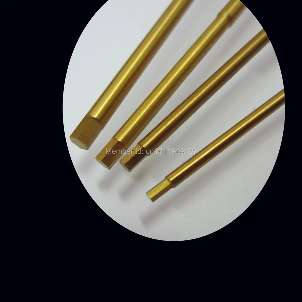 3Pcs RC tools Titanium Nitride TiNi Hex Screw Driver1.5/2.0/2.5/3.0mm Tip Replacement Shaft leght 98MM | Игрушки и хобби