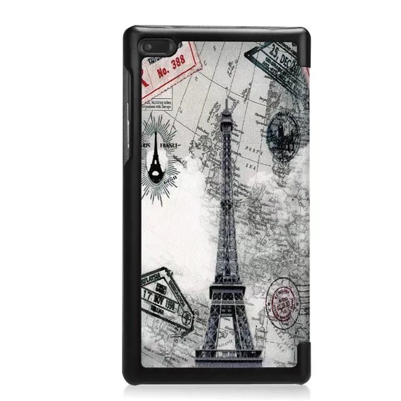 CucKooDo Lightweight Tri-Fold Stand Cover PU Leather Case For Lenovo Tab 4 7 (TB-7504F/TB-7504N/TB-7504X) Released in 2017 | Компьютеры и