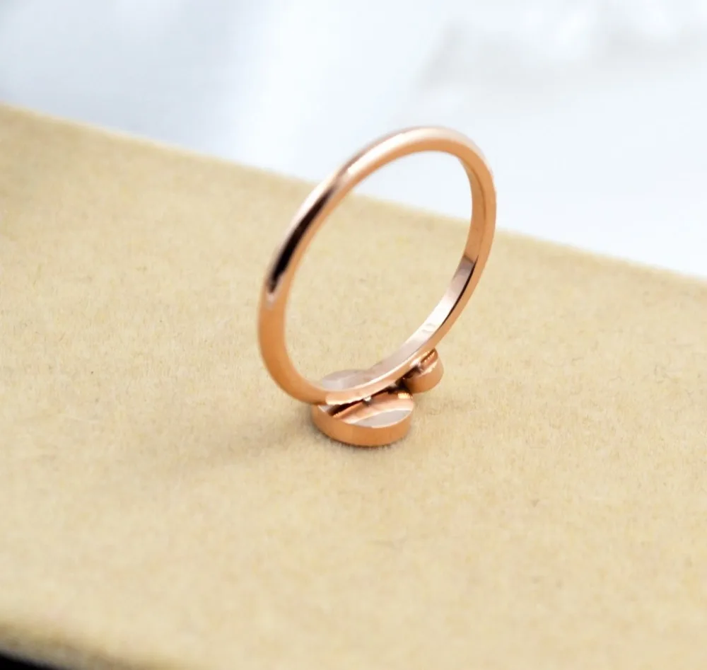 Новинка 2020 Великолепное модное черное кольцо с фианитом для женщин и девушек из