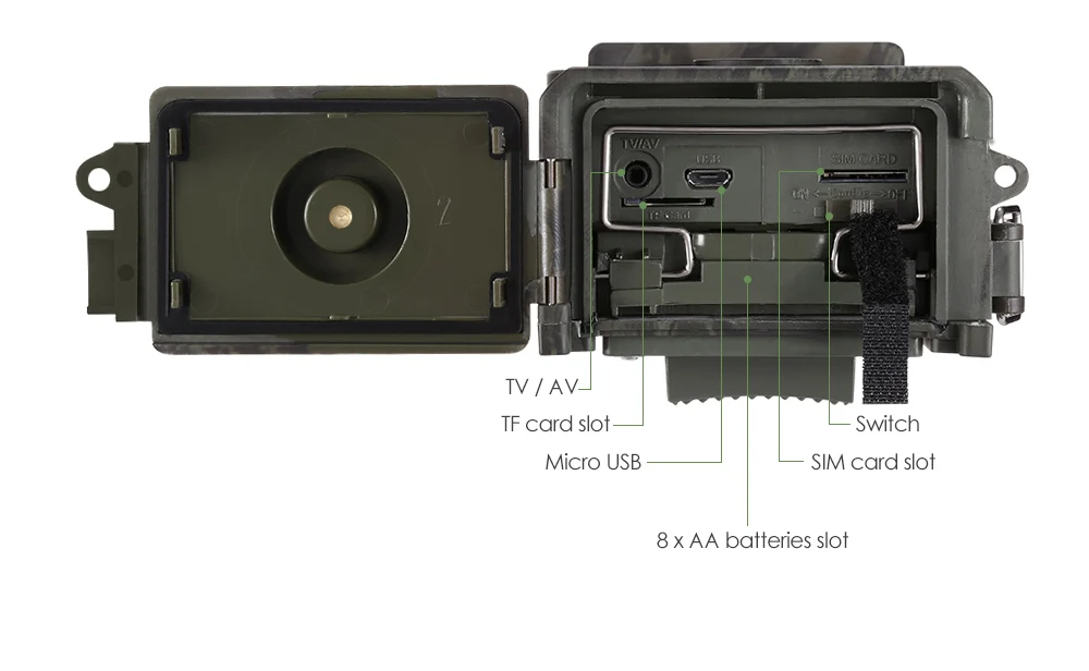 Outlife HC-300 M Цифровая Следовая камера 12 МП 1080P 40 шт. Инфракрасные светодиоды 940nm ночное видение высокое качество охотничья камера