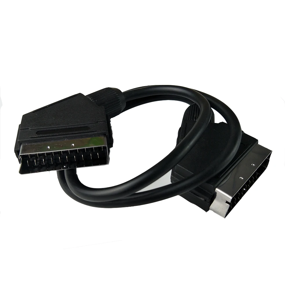 

0.7M scart cable scart to Scart cable male to male Nickel-plated for TV DVD STB with Scart port