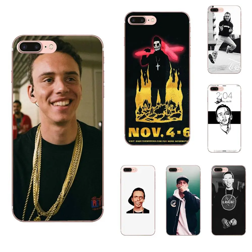 Logic Rapper для Apple iPhone 4 4S 5 5C 5S SE 6 6S 7 8 Plus X XS Max XR Уникальный Высококачественный чехол