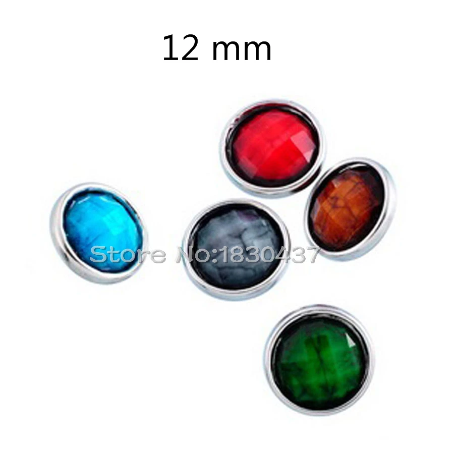 Оснастка Мини кнопка подходит для браслета с защелкой разнообразный бирюзовый