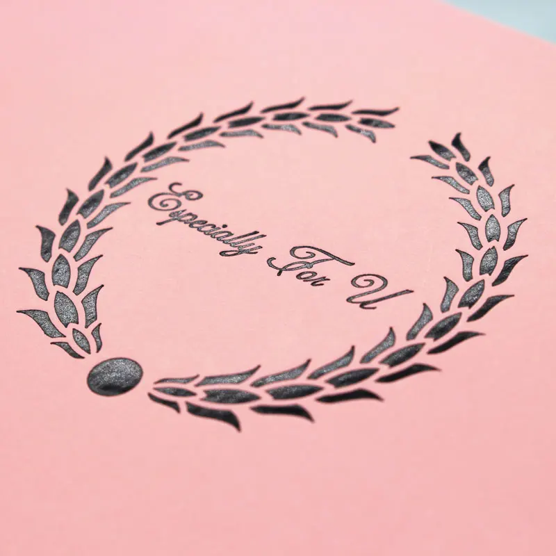 500 шт крафт бумажная коробка Свадебная вечеринка лента гирлянда Розовый Кекс